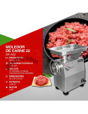 Moledora de carne n° 22 Dakota dk-a22